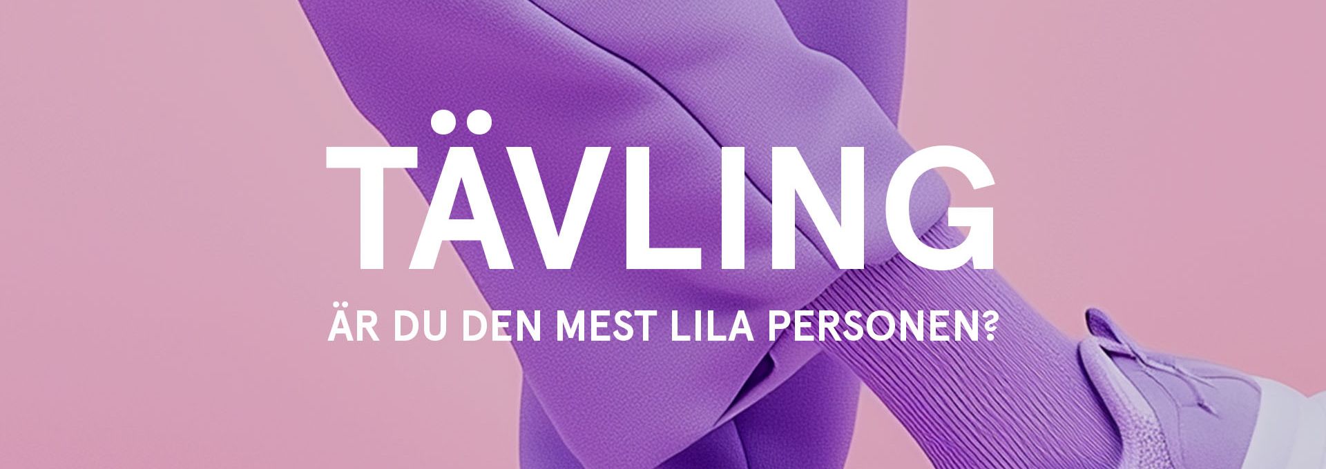 lila byxor och skor